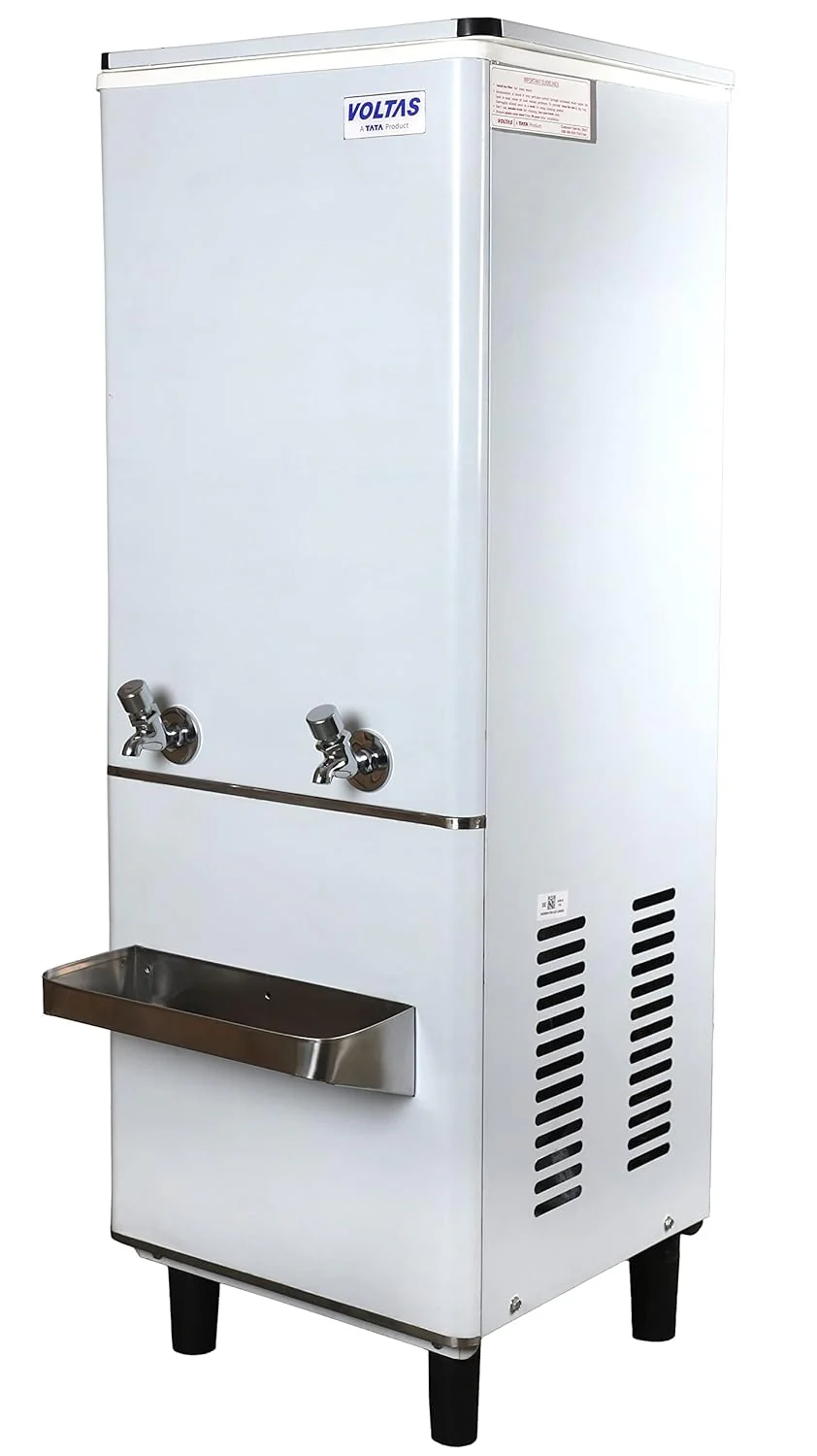 Voltas Steel Normal And Cold Water Cooler, WC FS 40/80 NP , Storage Capacity -80 Liters, Cooling Capacity- 40 Liters, White - Image 4