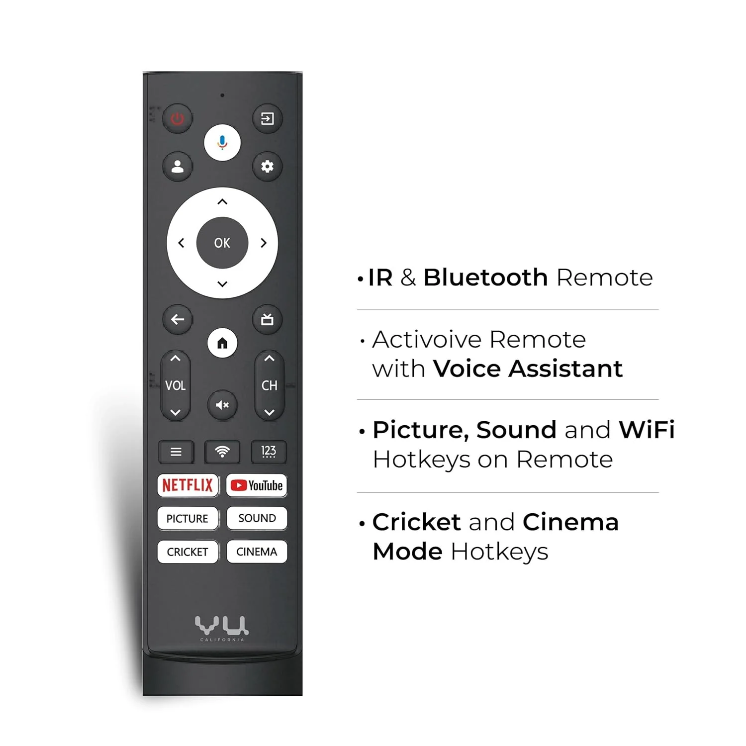 VU 108cm (43 inches) GloQLED Series 4K QLED Smart Google TV 43GLOQLED25 - Image 7