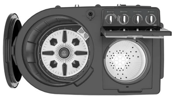 Whirlpool 10 kg Semi Automatic Washing Machine – ACE XL 10 DMIX GREY DAZZLE (30355) - Image 6