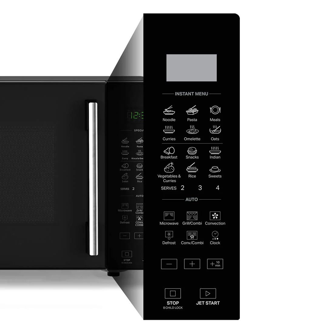 Whirlpool 20 L Convection Microwave Oven (MAGICOOK PRO 22CE BLACK, WHL7JBlack) - Image 3