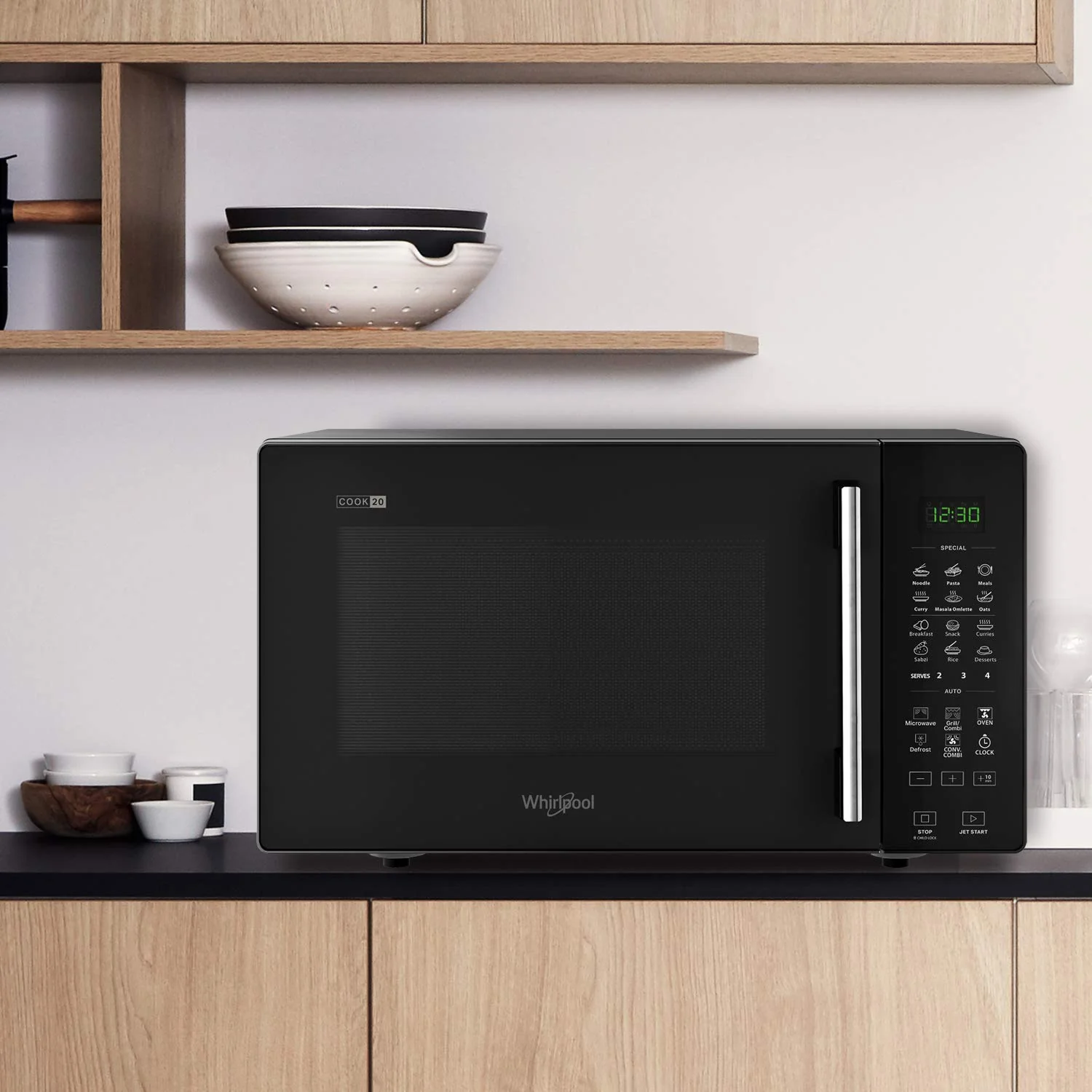 Whirlpool 20 L Convection Microwave Oven (MAGICOOK PRO 22CE BLACK, WHL7JBlack) - Image 5