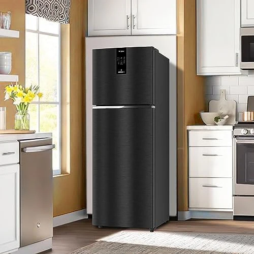 Whirlpool 327 L 2 Star IntelliFresh Convertible Inverter Frost Free Double Door Refrigerator (IFPRO INV CNV 375 OMEGA BLACK(2S)-TL) - Image 2