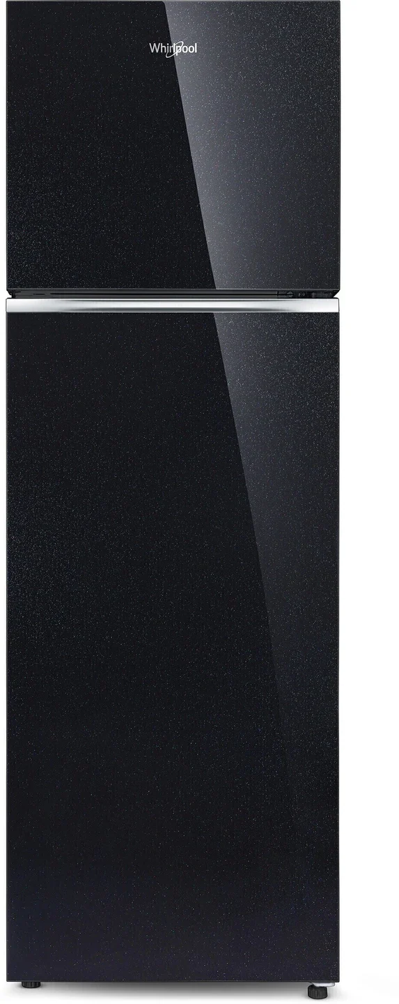Whirlpool NeoFresh 235L 2 Star Frost Free Double Door Refrigerator | Glass Finish | Intellisense Inverter Technology | Microblock Anti-Bacterial | Fast Ice Making | 10 Year Compressor Warranty